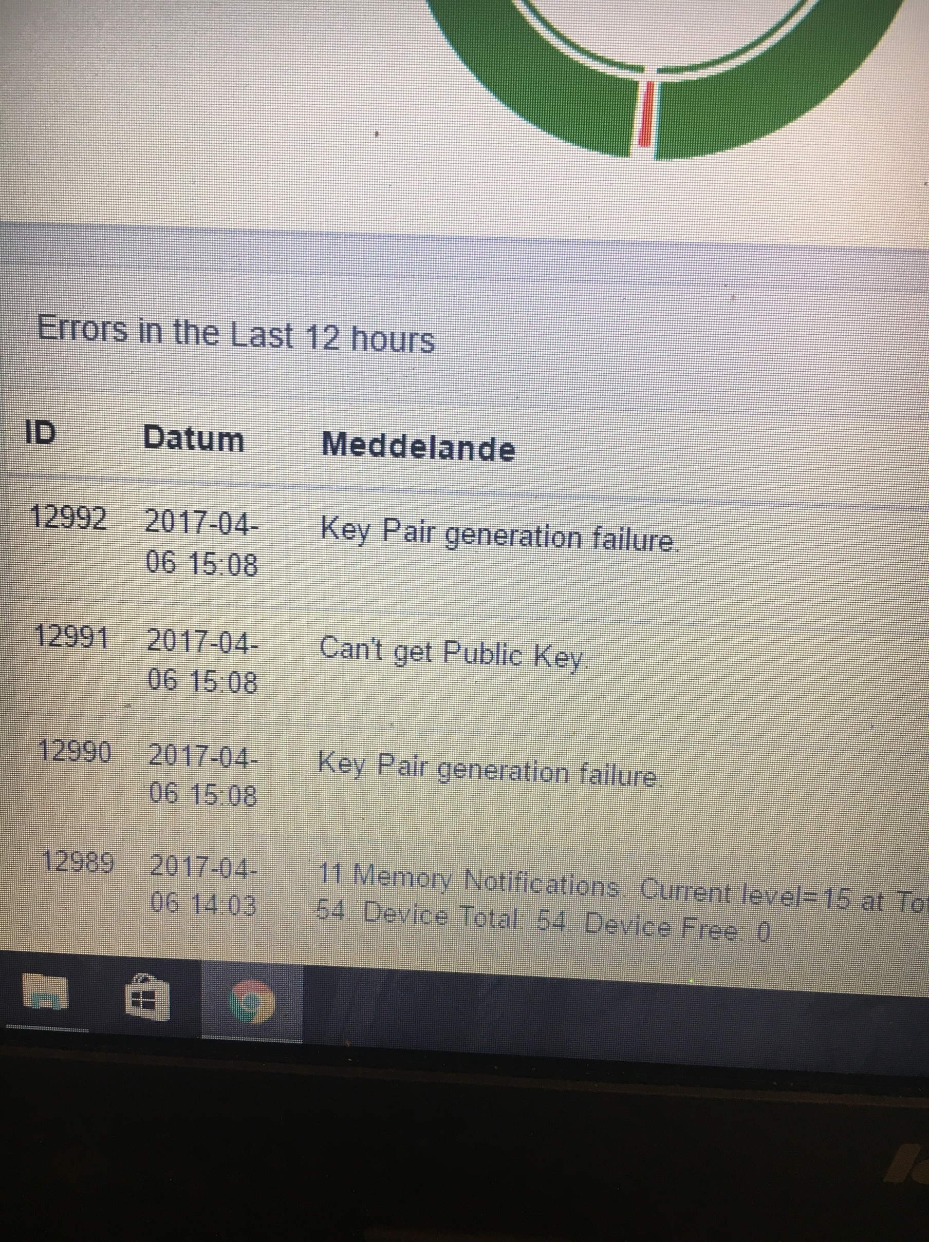 Public key failure - Xibo Player for Android - Xibo Community
