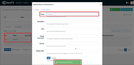Again, by clicking next, the previous information is retained