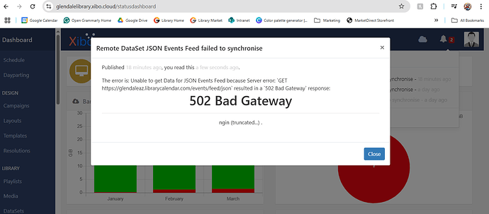Bad Gateway Screen