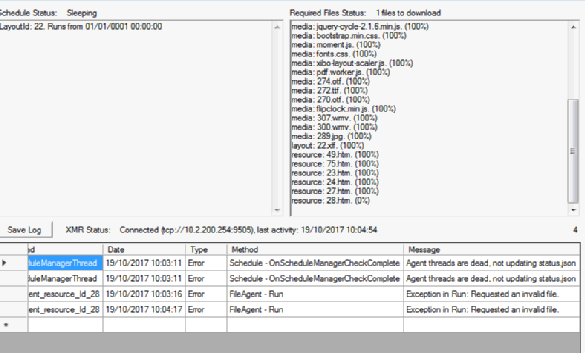 Stuck at splash screen - Get Help - Xibo Community