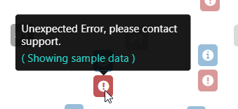 Error message